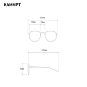 Chic Radiance: KAMMPT Heart-Shaped Furry Sunglasses – Vintage Glamour in UV400 Shades