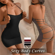 Leopard Print Sexy Nightdress Set