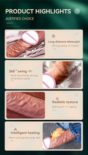 JIUUY Pleasure Pro Telescopic Intimate Companion