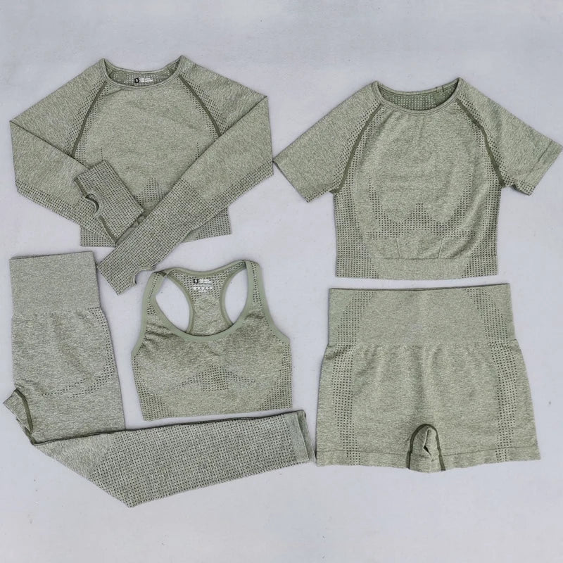 Energize Seamless Yoga Set - Versatile Sportswear