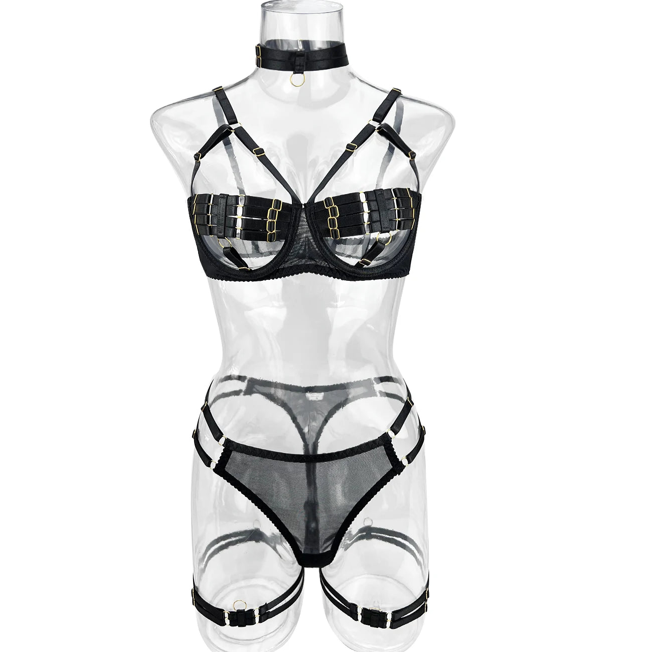 Ellolace Sensual 5-Piece Lingerie Set