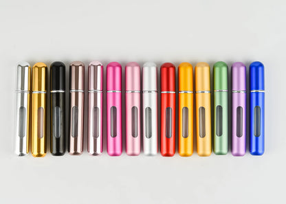 Portable Perfume Atomizer: Mini Aluminum Spray for Travel and Cosmetic