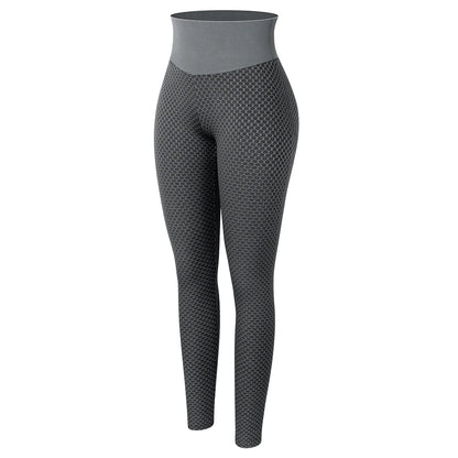 SculptFit Seamless Mesh Leggings - High Waist Push Up