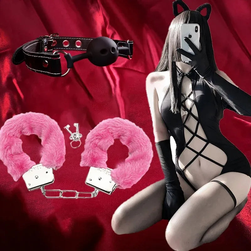 Plush Handcuffs for Sensual Play