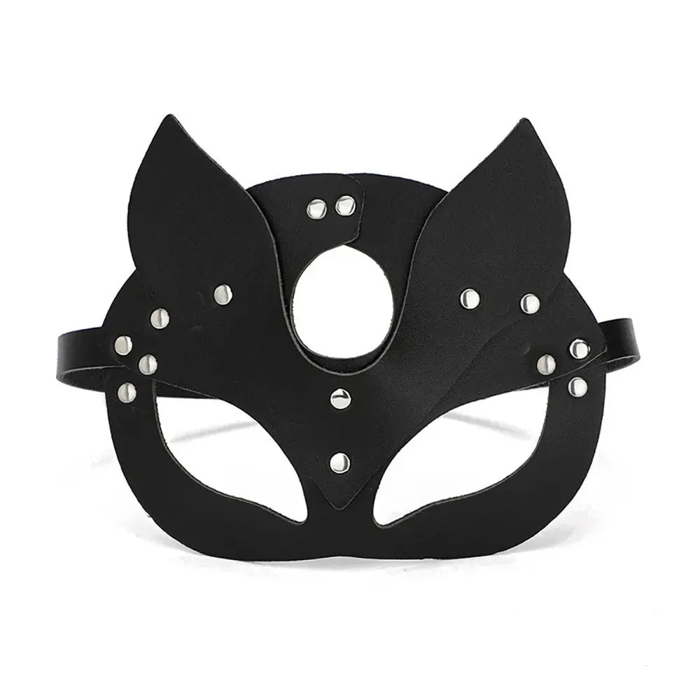 Elegant Leather Cosplay Masks