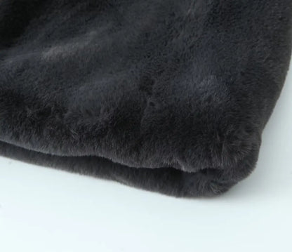 TRAFZA Winter Warmth Fur Coat