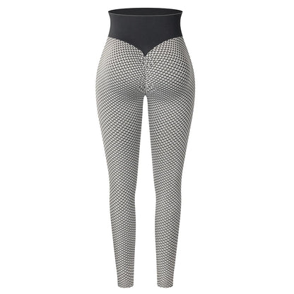 SculptFit Seamless Mesh Leggings - High Waist Push Up