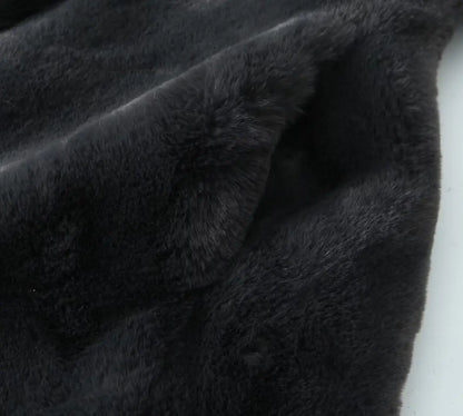 TRAFZA Winter Warmth Fur Coat