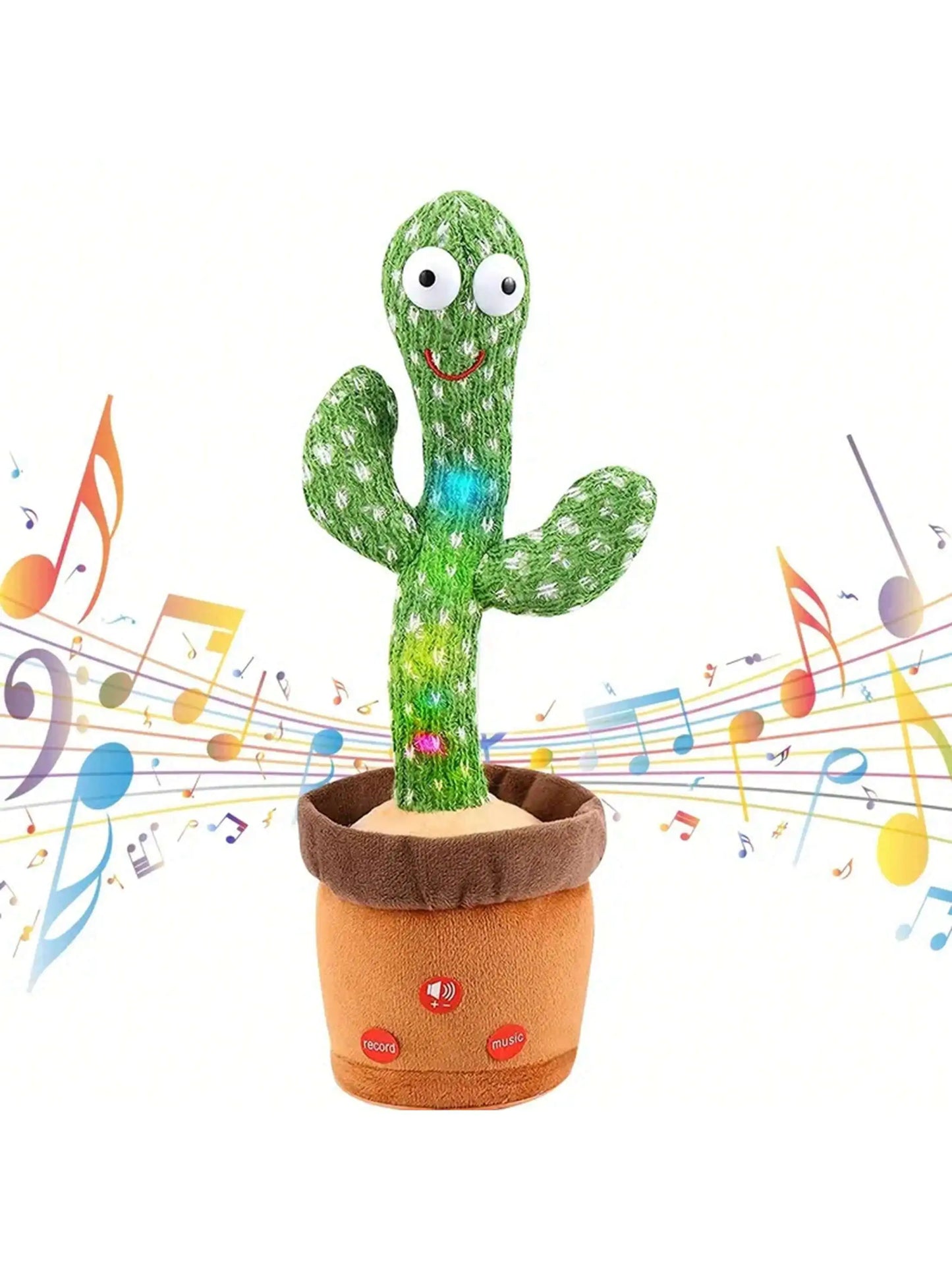 Interactive Dancing Cactus Toy: Singing, Mimicking, and Recording Fun