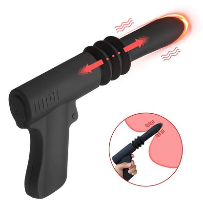 Telescopic AV Vibrator Massager