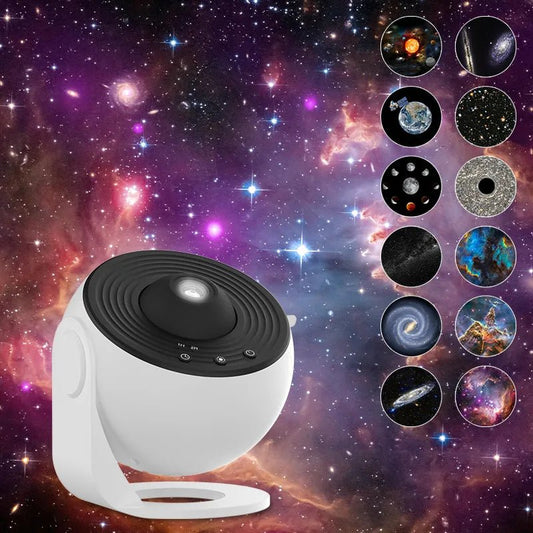 Galaxy Dream Night Light: 360° Rotate Starry Sky Projector for Bedroom Ambiance