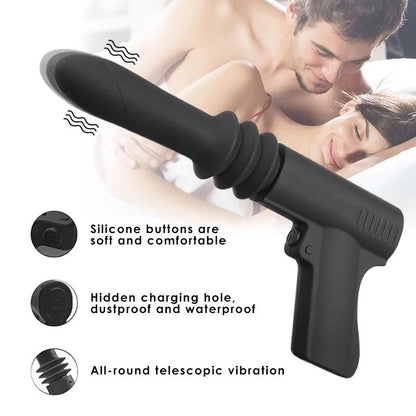 Telescopic AV Vibrator Massager