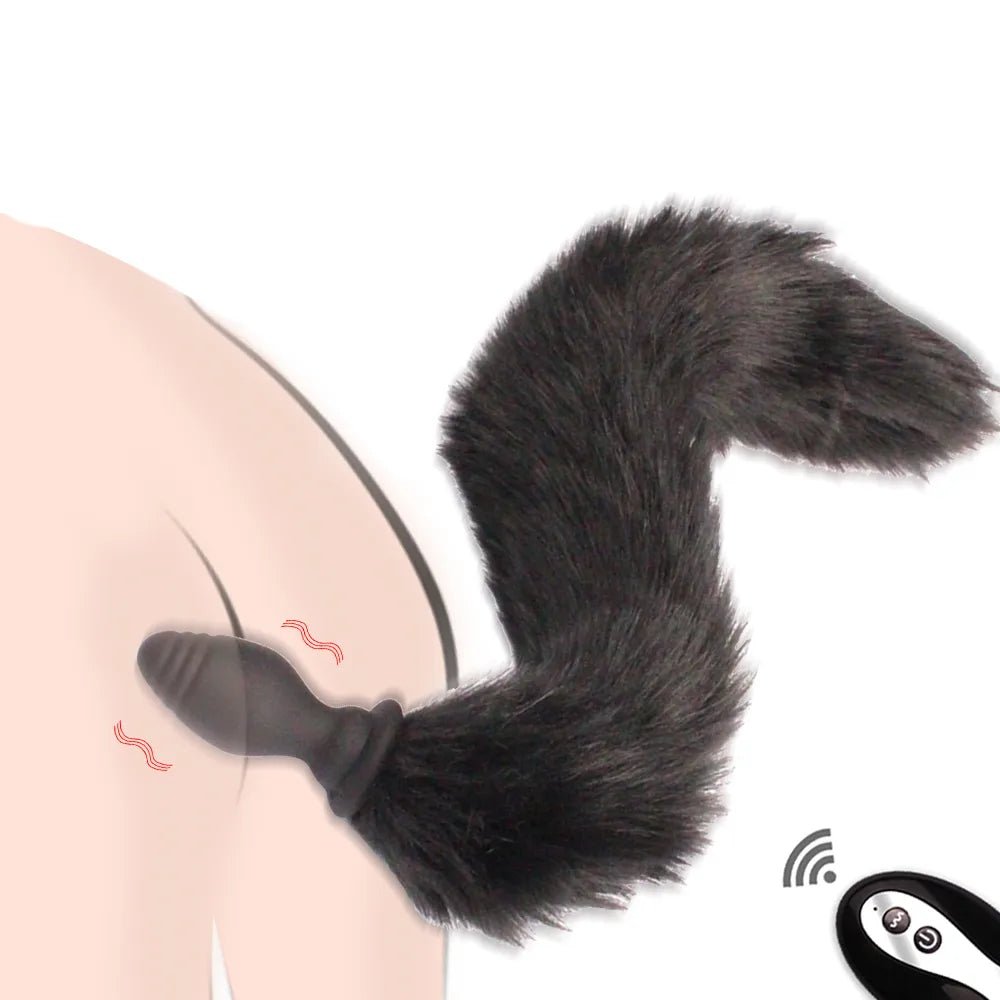 Sensual Fox Tail Anal Vibrator