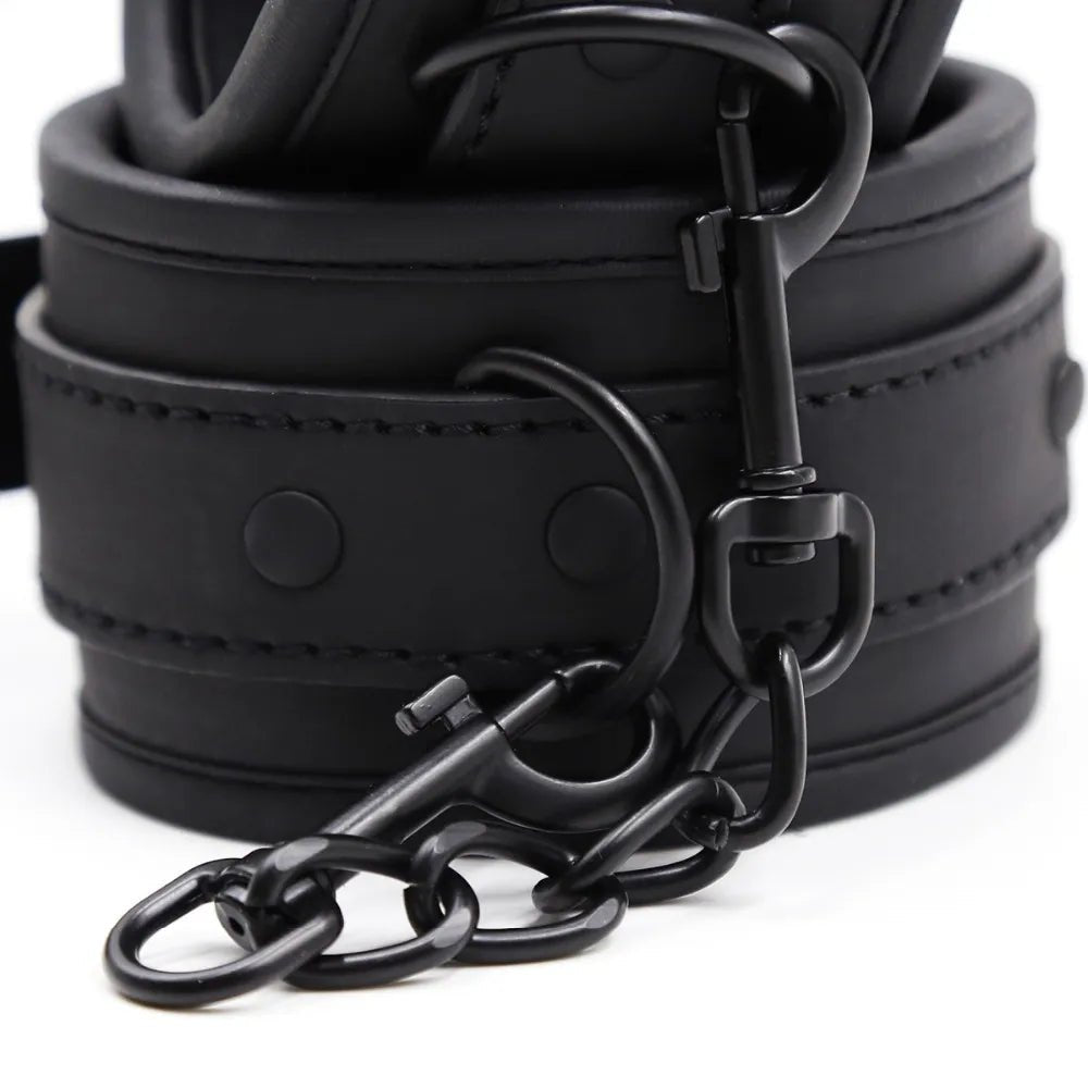 Thierry Adjustable Leather Bondage Restraints