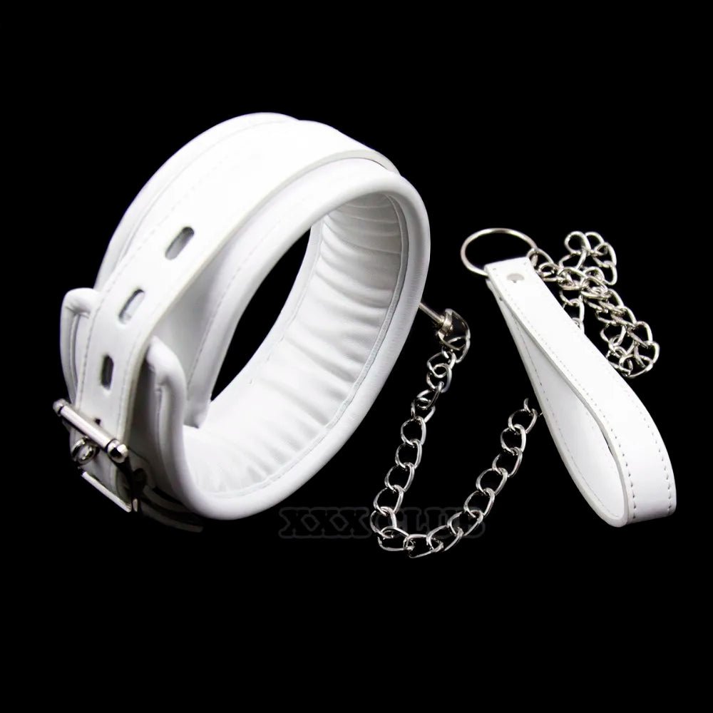 Thierry Luxury White Bondage Restraint Set