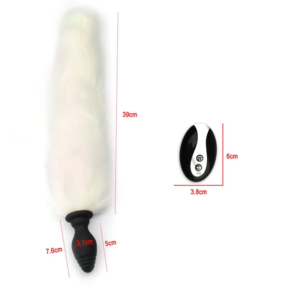 Sensual Fox Tail Anal Vibrator