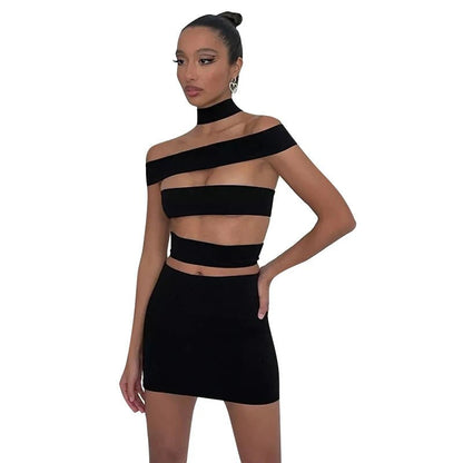 Chic Summer Party Bandage Dress