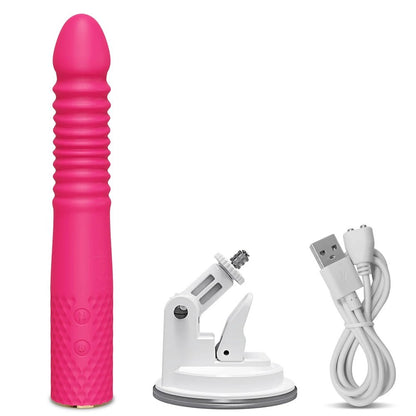 Telescopic Dildo Vibrator - Automatic Pleasure Machine