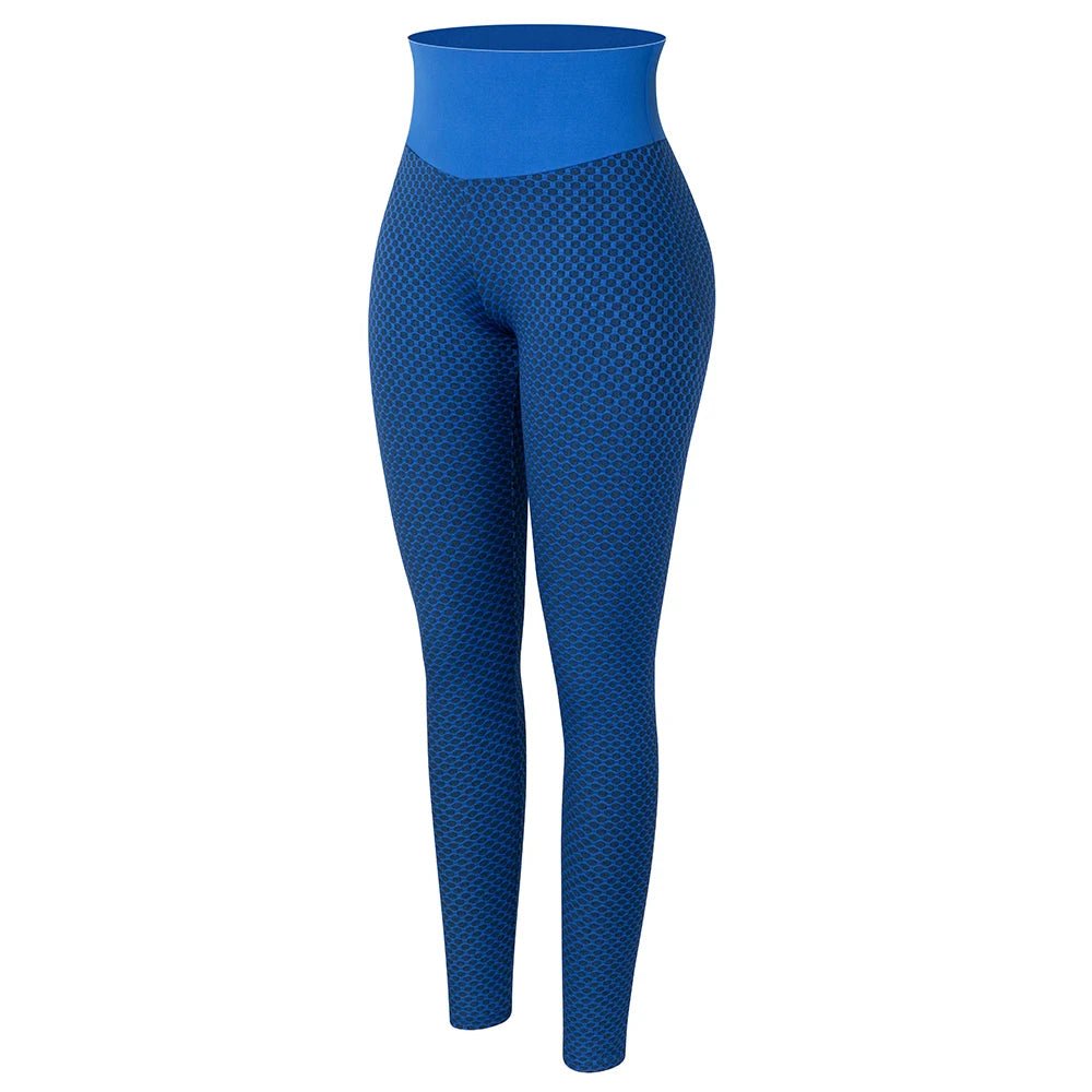 SculptFit Seamless Mesh Leggings - High Waist Push Up