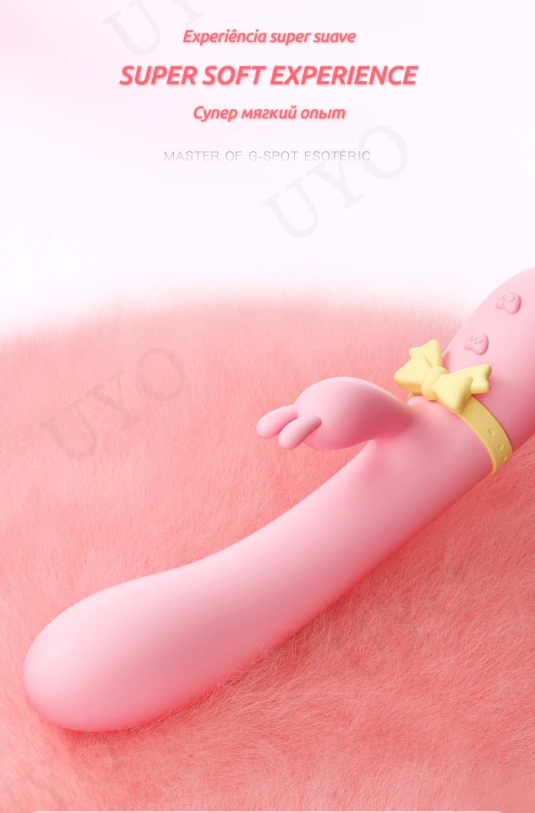 Rechargeable Silicone Rabbit Vibrator