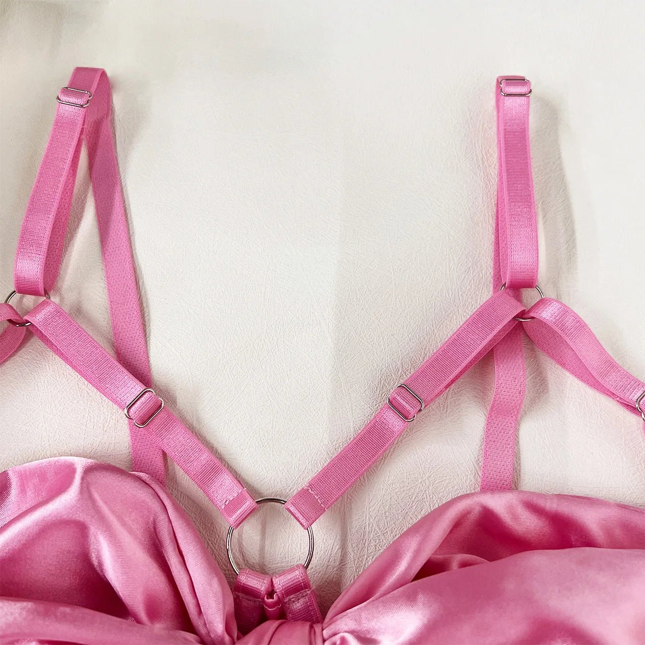 Yimunancy 3-Piece Bow Lingerie Set