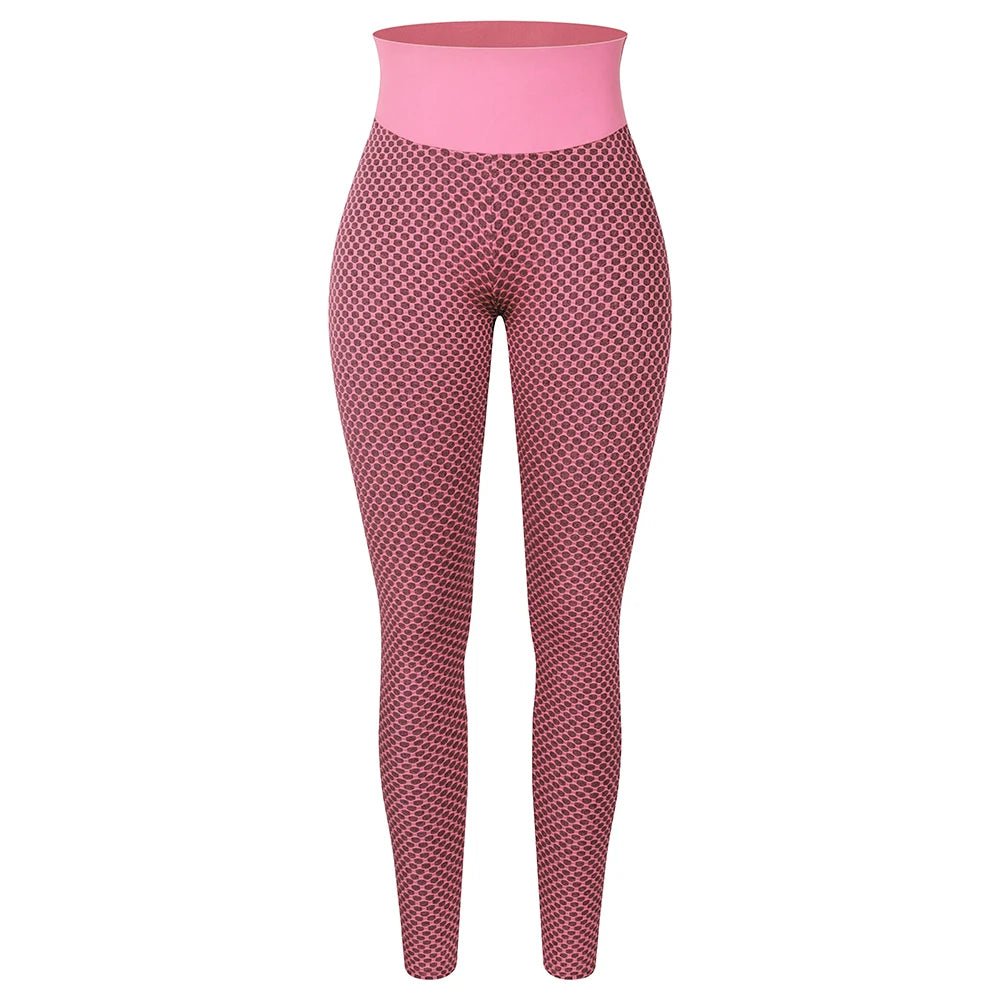 SculptFit Seamless Mesh Leggings - High Waist Push Up