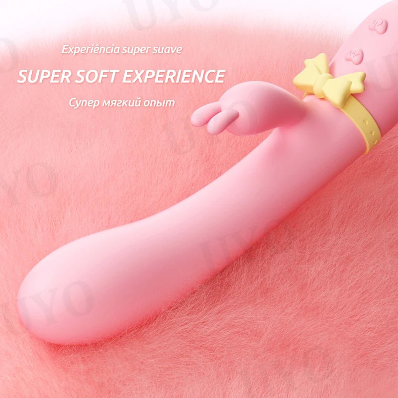 Rechargeable Silicone Rabbit Vibrator