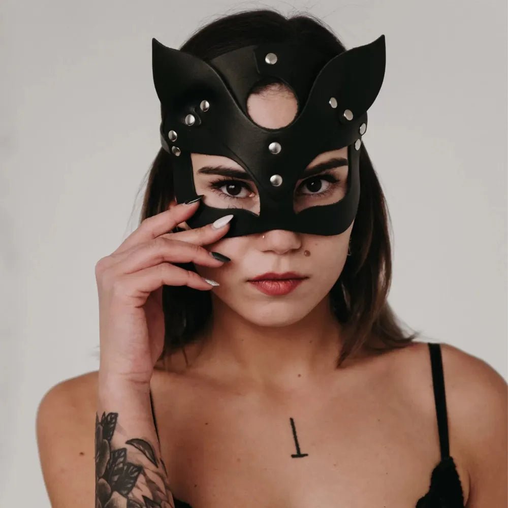 Elegant Leather Cosplay Masks