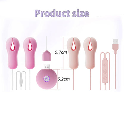 Versatile Electric Nipple Clamp Vibrator