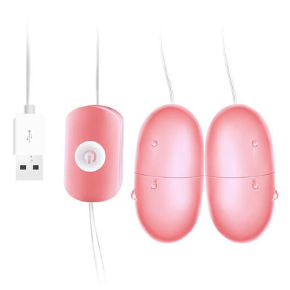 Dual Vibrating Egg Clitoral Stimulator