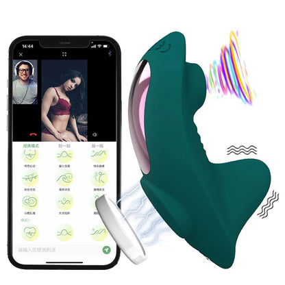 Wearable Clitoris Stimulator with App Control