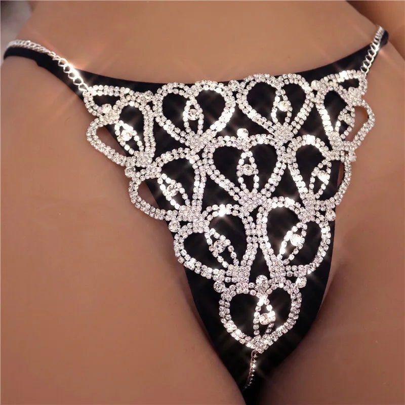 Rhinestone Heart Set