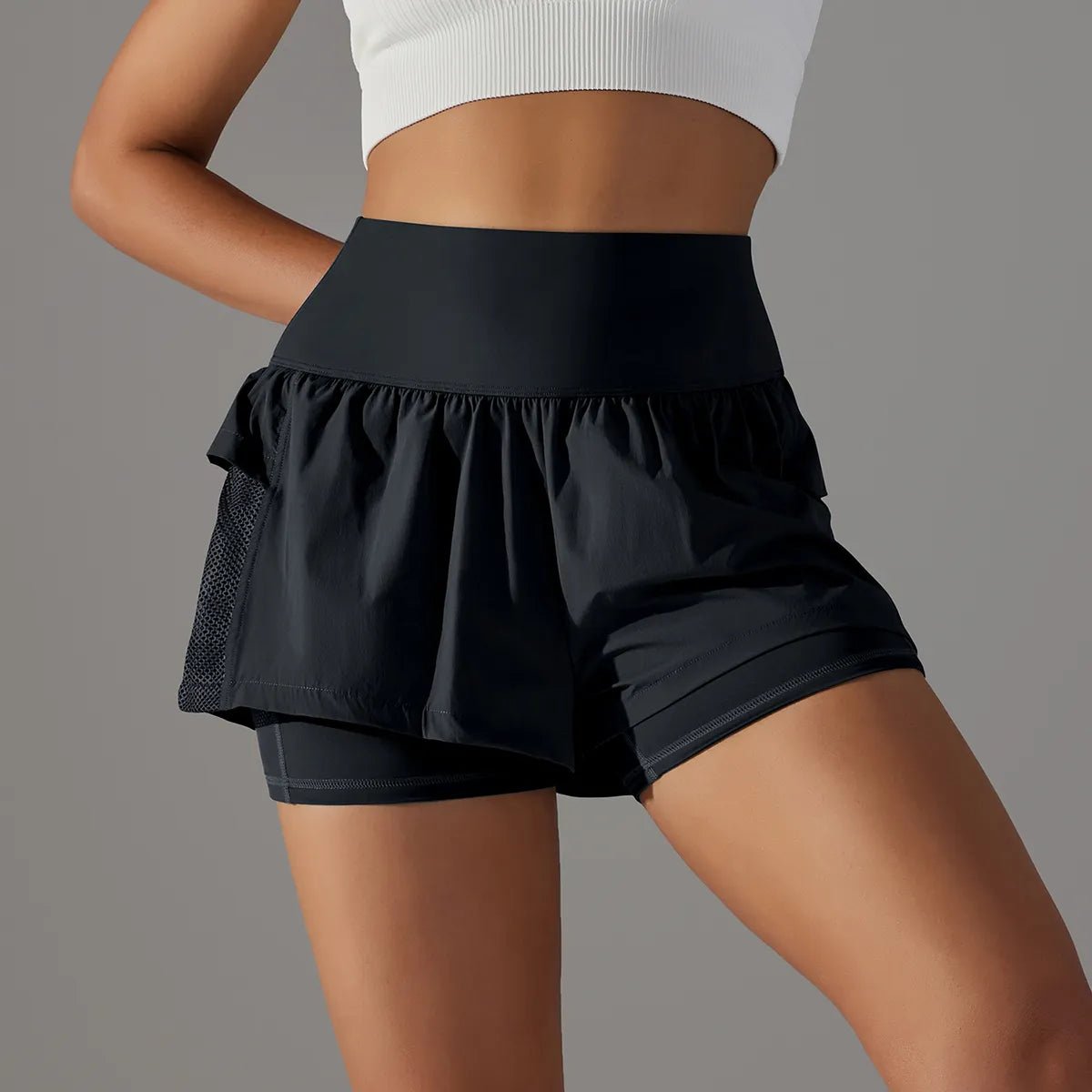 Versatile Active Shorts - Gym, Running, and Tennis Essential