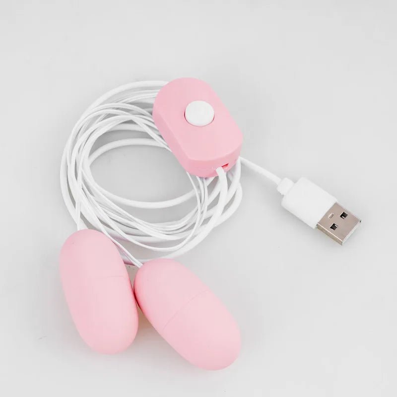 Dual Vibrating Egg Clitoral Stimulator