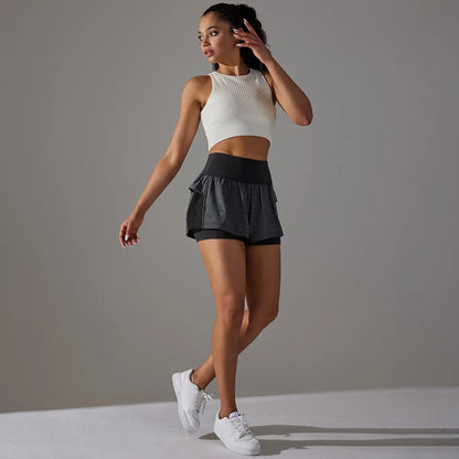 Versatile Active Shorts - Gym, Running, and Tennis Essential