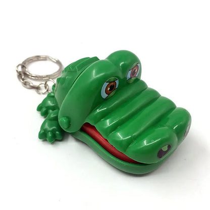 Playful Crocodile Bite Keychain: Fun and Creative Depressurize Game Toy