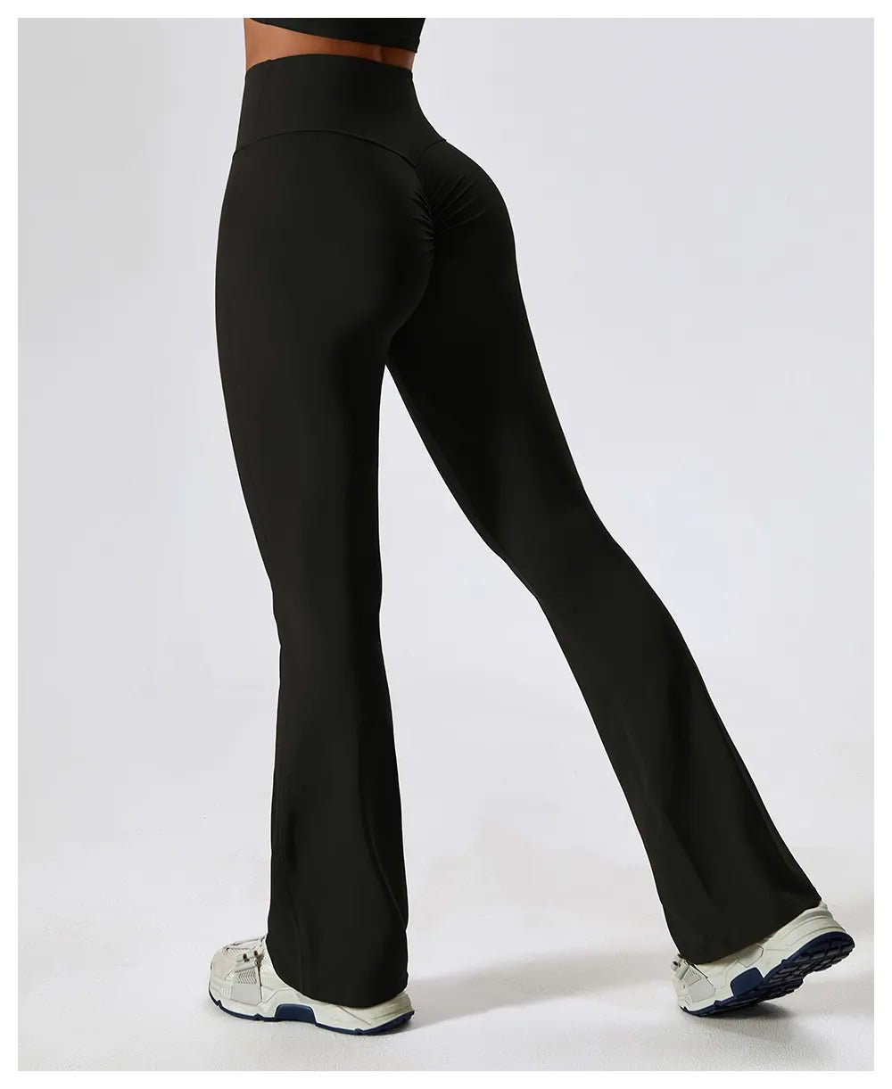 Bell-bottom Yoga Bliss Leggings - High Waist, Butt Lifting