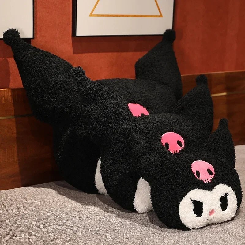 Kuromi Little Devil Plush Pillow: Oversized 80cm Cute Cartoon Doll