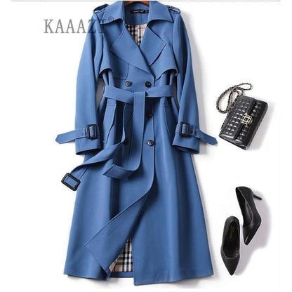 KAAAZI Winter Trench Coat Dress