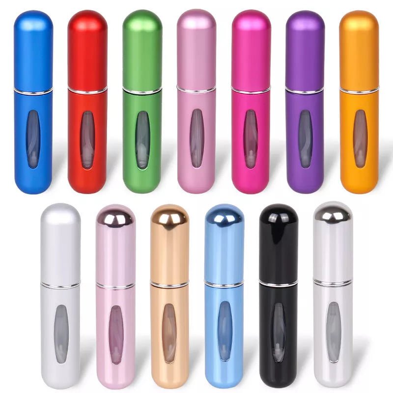 Portable Perfume Atomizer: Mini Aluminum Spray for Travel and Cosmetic