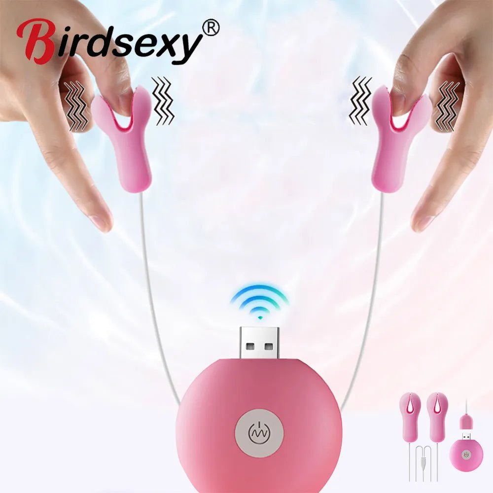 Versatile Electric Nipple Clamp Vibrator