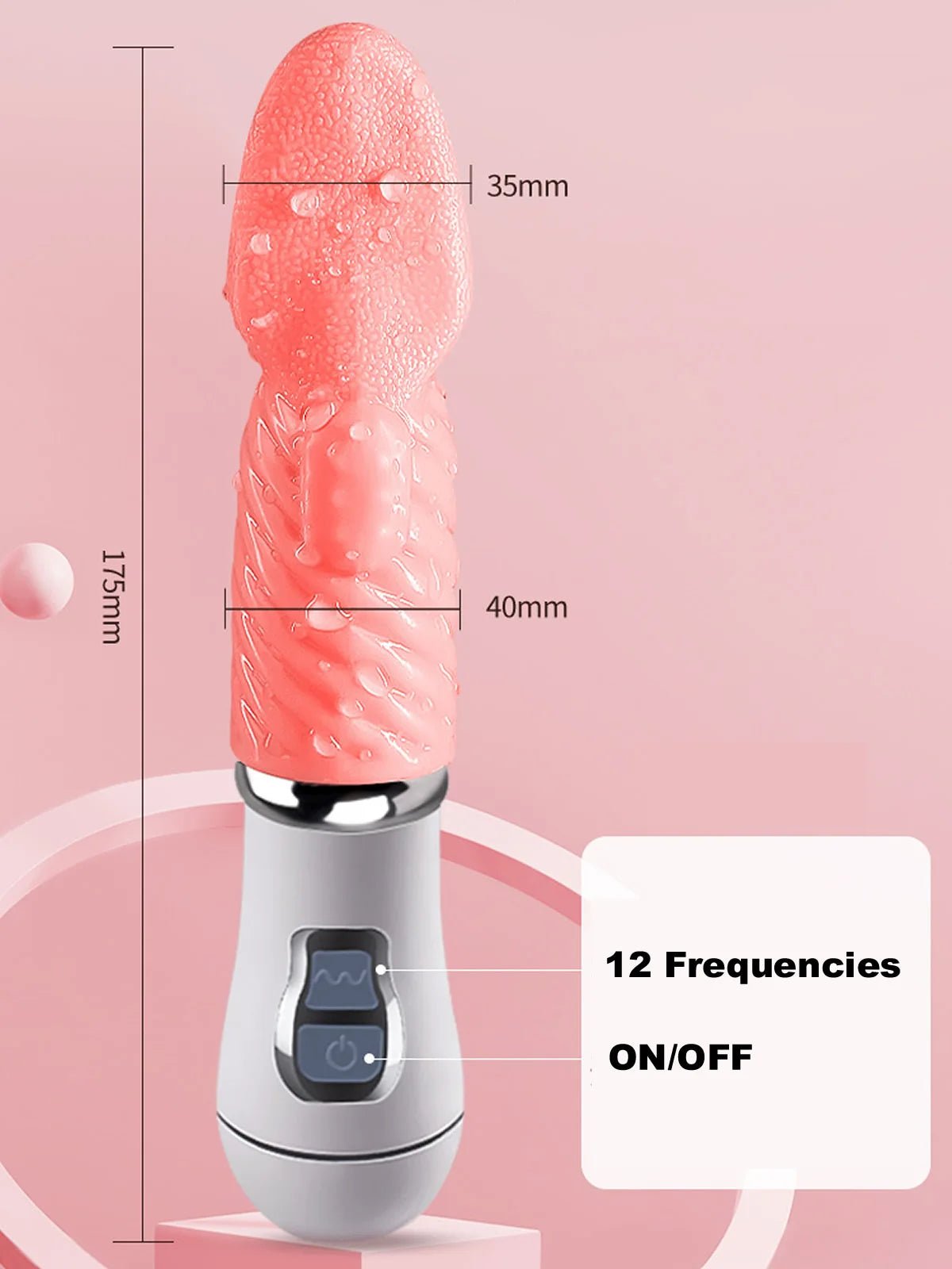 Tongue Tease Clitoral Vibrator