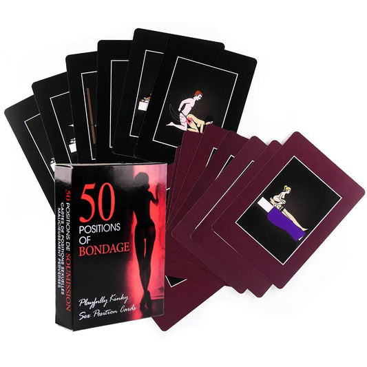 Intimate 18+ Card Game for Couples