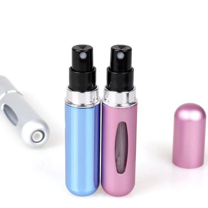 Portable Perfume Atomizer: Mini Aluminum Spray for Travel and Cosmetic