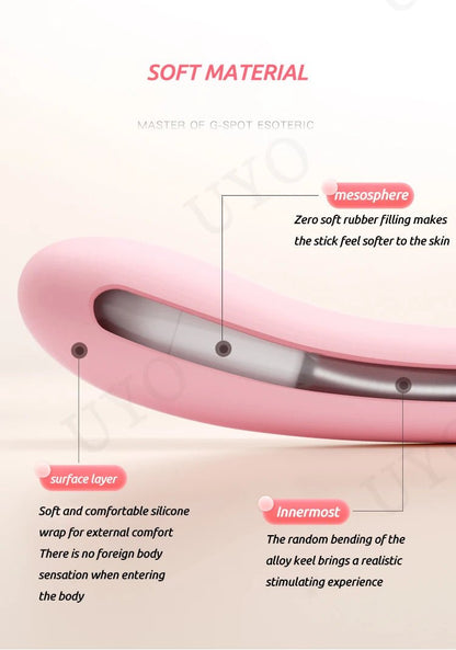 Rechargeable Silicone Rabbit Vibrator