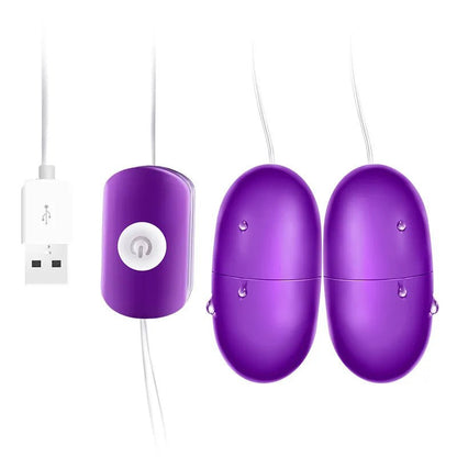 Dual Vibrating Egg Clitoral Stimulator