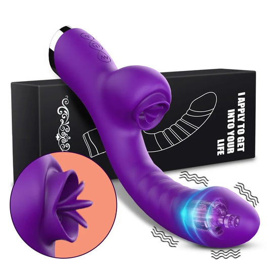 Dual Action Pleasure Wand for Women