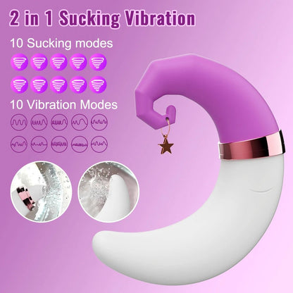 Lunar Nipple Sucker Vibrator