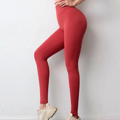 Elevate Fitness Leggings - High Waist, Sexy Solid Design