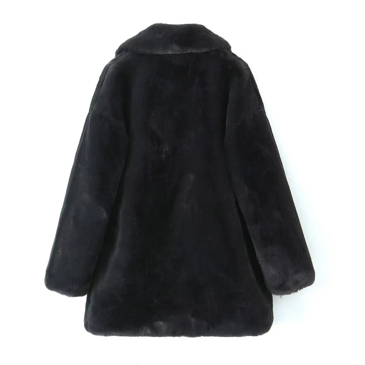 TRAFZA Winter Warmth Fur Coat